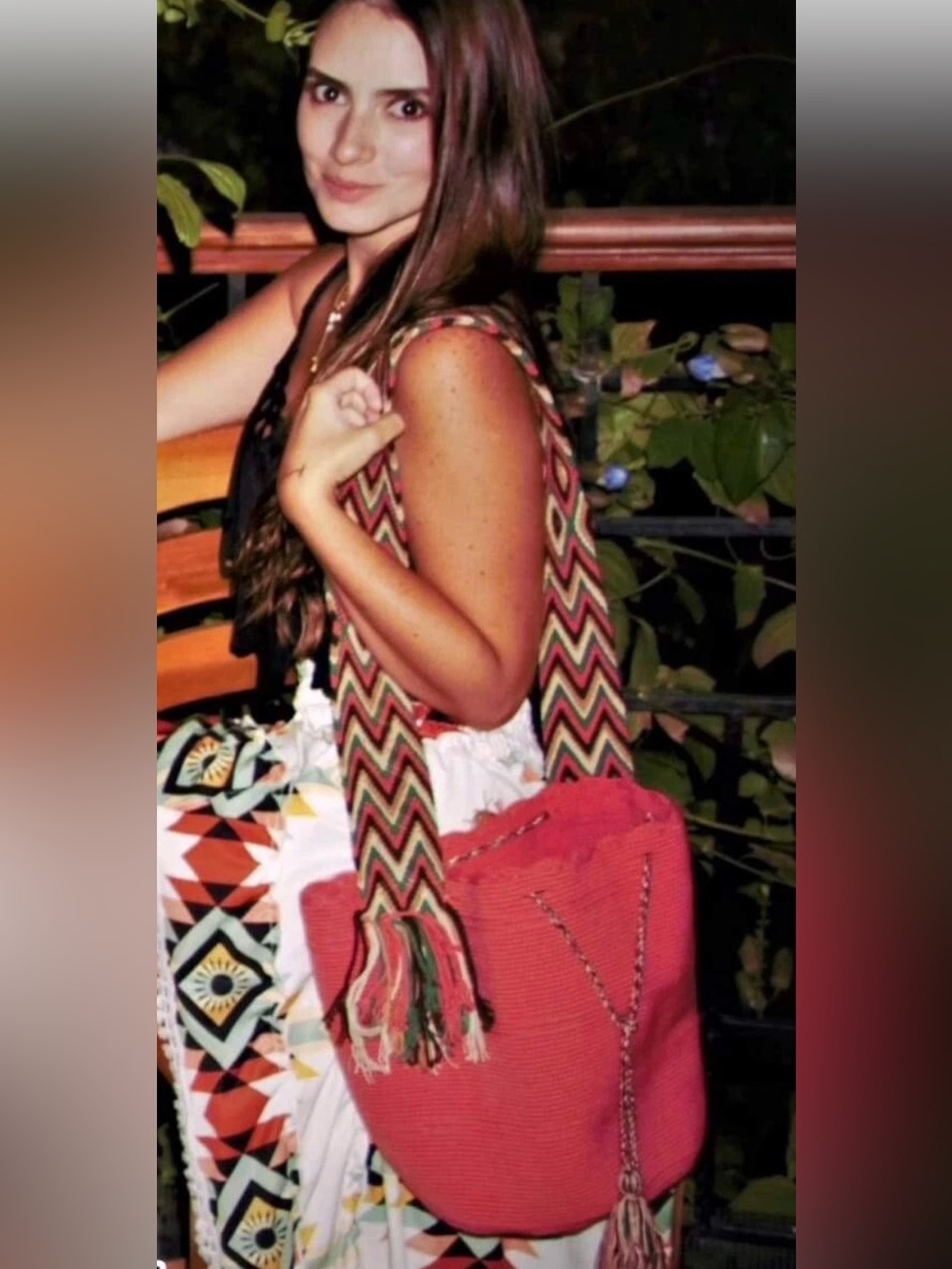 Wayuu Tribe Authentic Colombian Mochila Handmade Bag crossbody